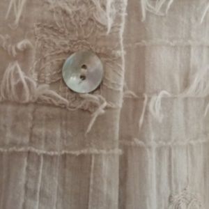 Lu Lu B 100% Cotton Shirt with Buttons - L - EUC